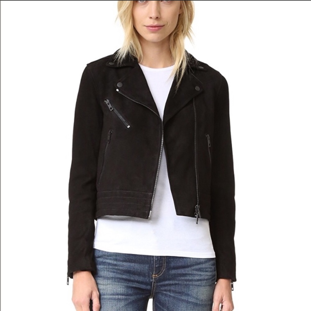 Rag & Bone velvet Moto Jacket